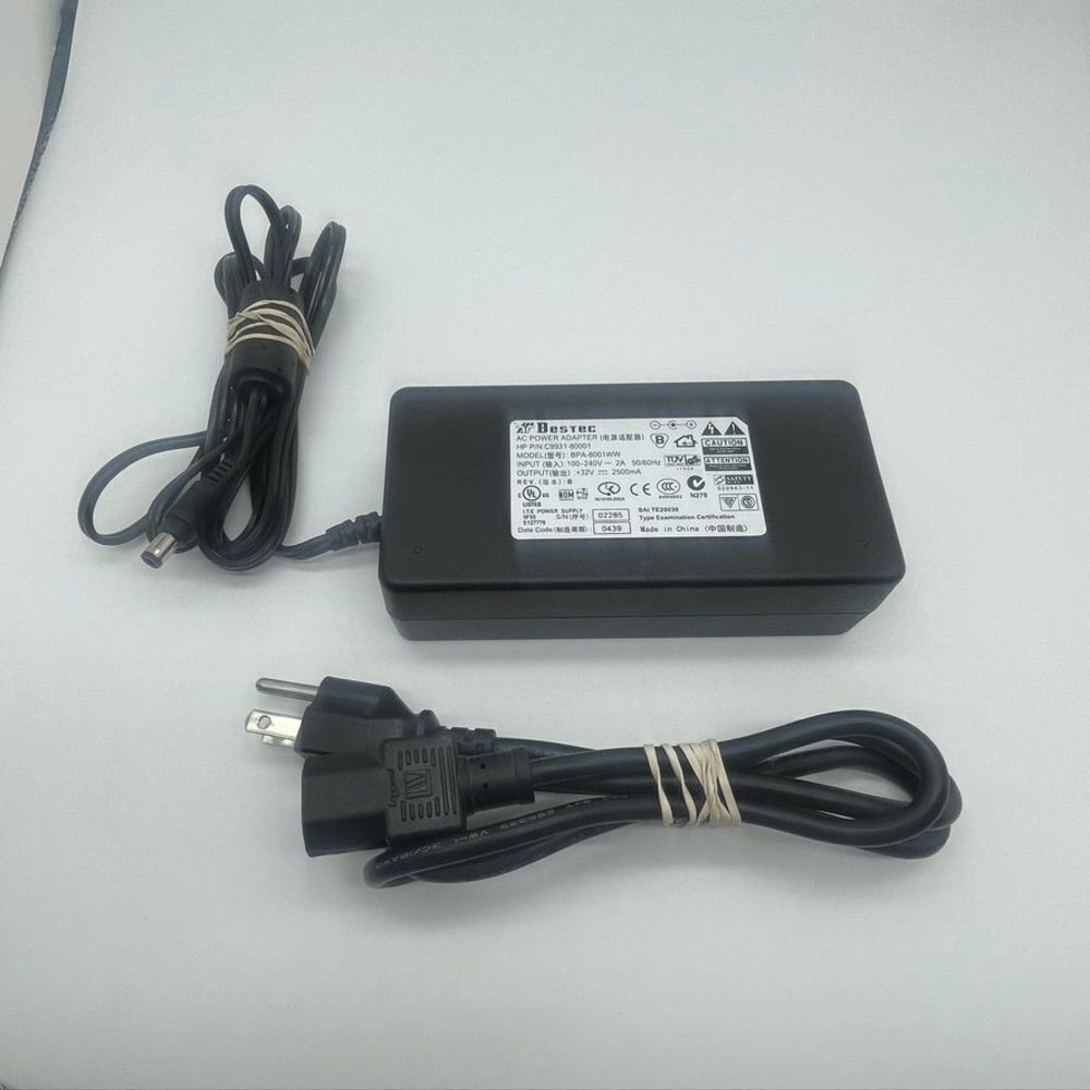 AC/DC Adapter For BESTEC BPA-8001WW HP ScanJet 8200 8250 8290 Power Cord Cable‎